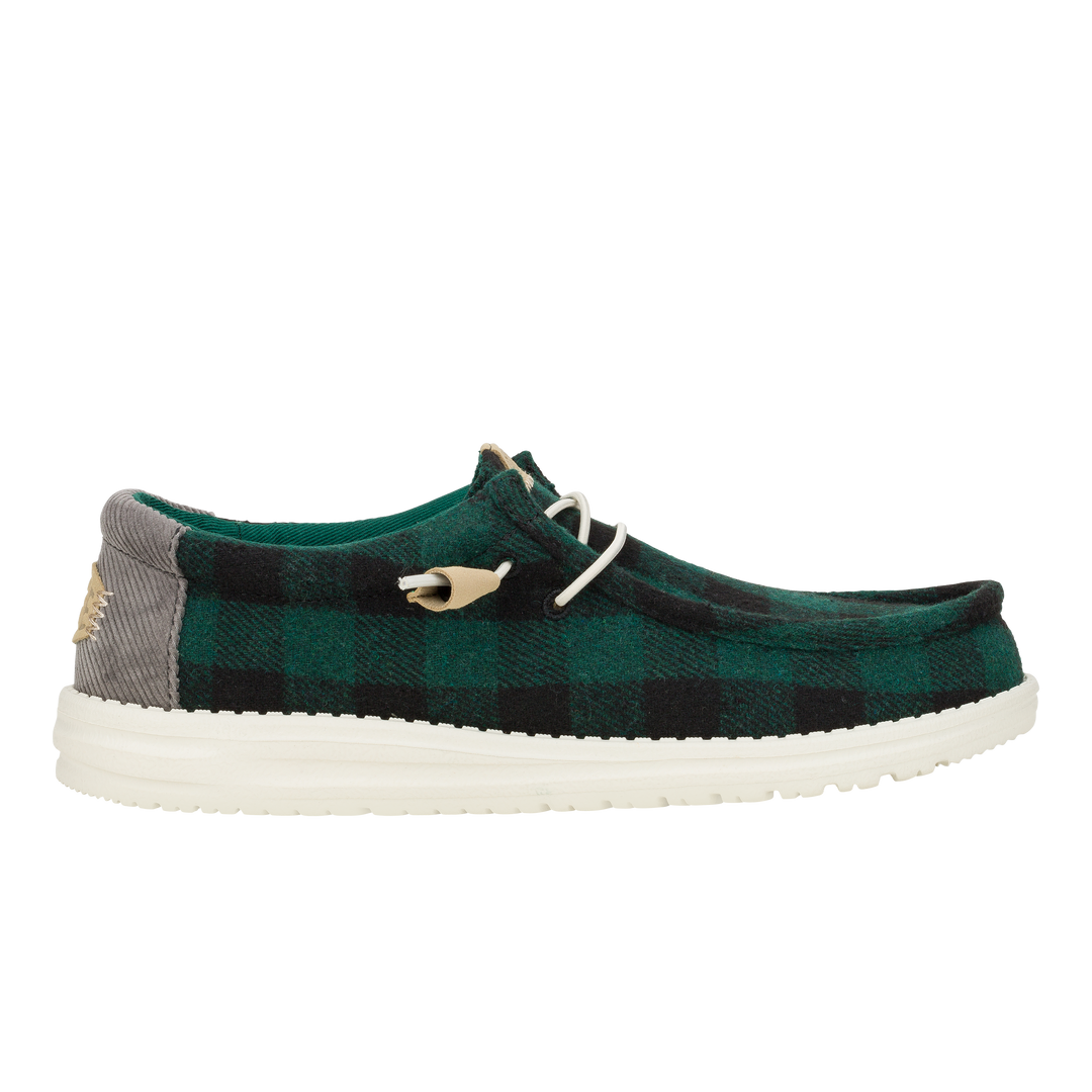 Wally Buffalo Plaid - Hunter Green