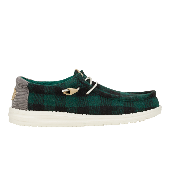 Wally Buffalo Plaid - Hunter Green