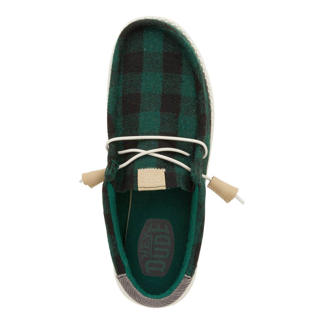 Wally Buffalo Plaid - Hunter Green