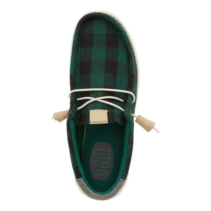 Wally Buffalo Plaid - Hunter Green