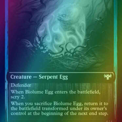 Biolume Egg // Biolume Serpent [316] [Innistrad: Double Feature] [Foil]