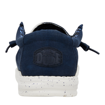 Wally Stretch Canvas - Navy