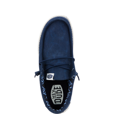Wally Stretch Canvas - Navy