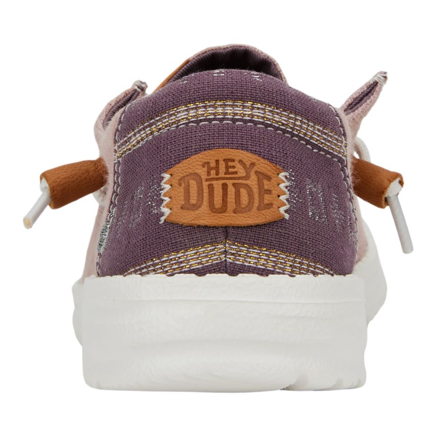 Wendy Slub Baja Stripe - Lavender