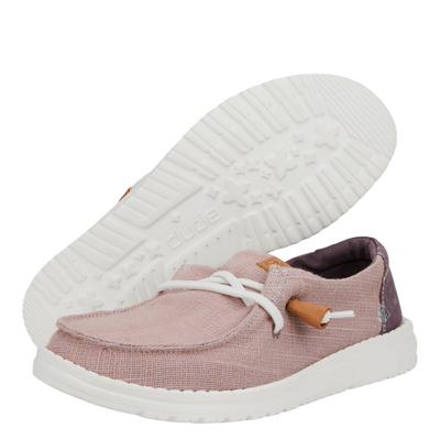 Wendy Slub Baja Stripe - Lavender