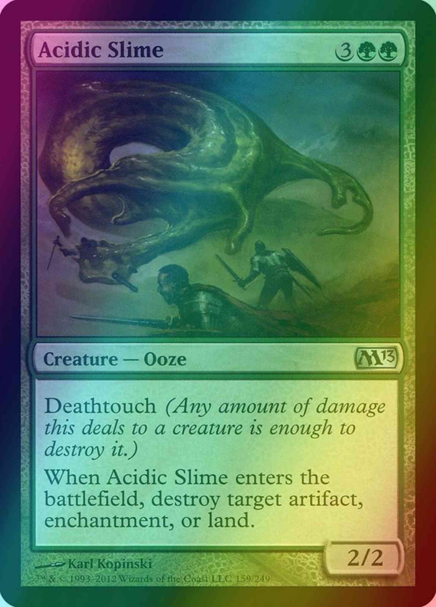Acidic Slime [159] [Magic 2013] [Foil]