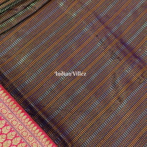 Exclusive Designer Banarasi Katan Silk Saree with Intricate Meenakari Tanchoi Weaving