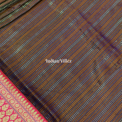Exclusive Designer Banarasi Katan Silk Saree with Intricate Meenakari Tanchoi Weaving