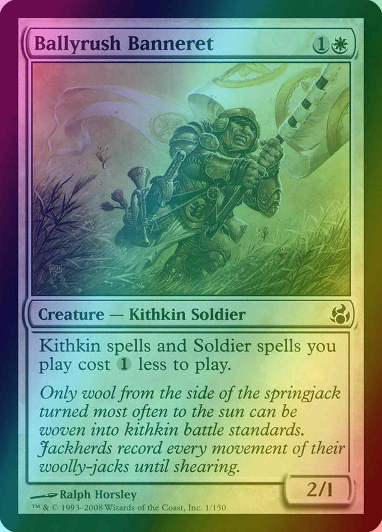 Ballyrush Banneret [1] [Morningtide] [Foil]