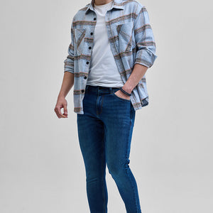 Denim Blue Skinny Fit Jeans
