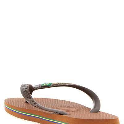 Havaianas Brasil Logo Sandals