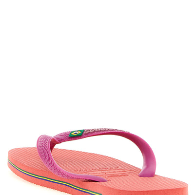 Havaianas Brasil Logo Sandals