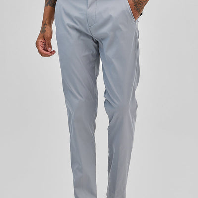 Light Grey Slim Fit Chinos