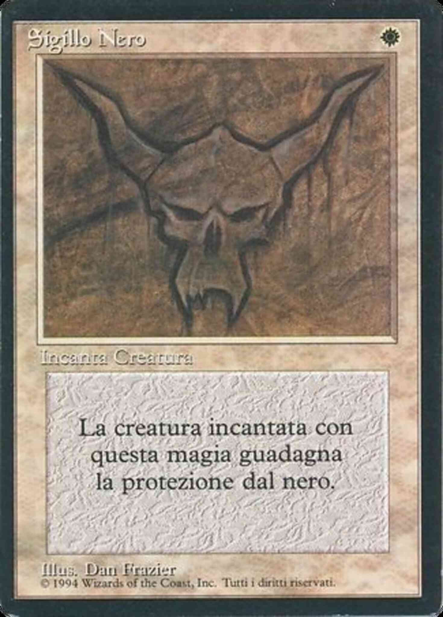 Black Ward - Italian [5] [Foreign Black Border: Italian] [Non-Foil]