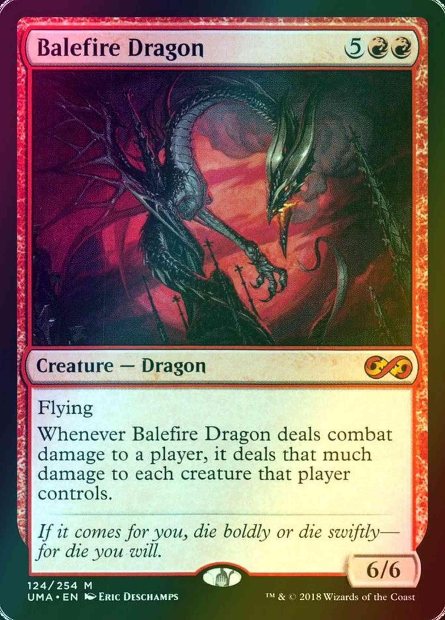 Balefire Dragon [124] [Ultimate Masters] [Foil]