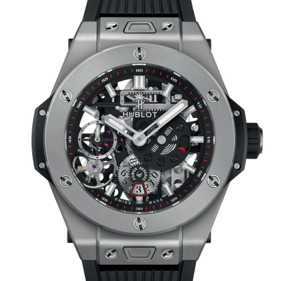 Hublot Big Bang Meca-10 Titanium Black Dial Men 45mm