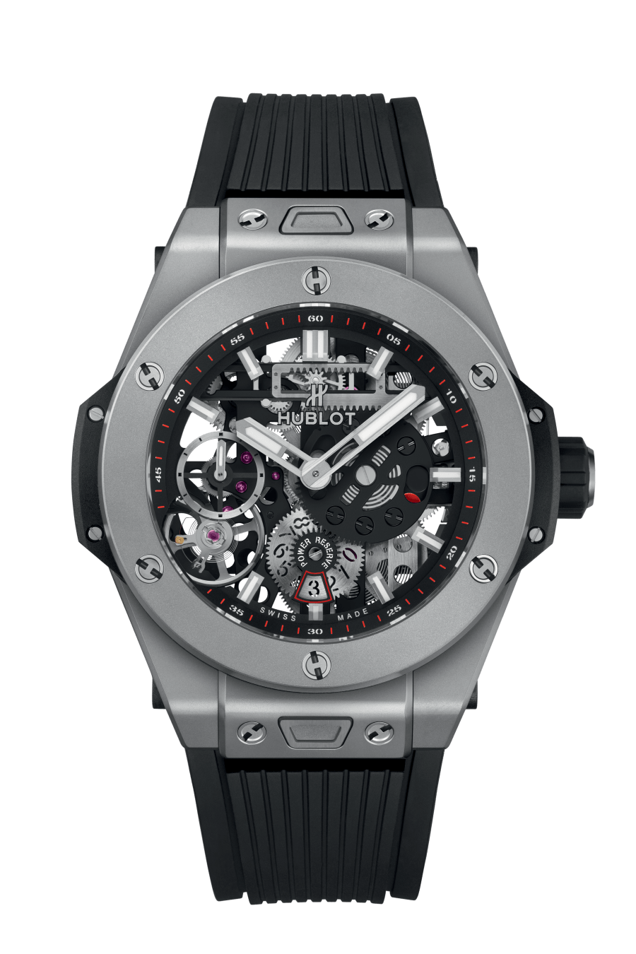Hublot Big Bang Meca-10 Titanium Black Dial Men 45mm