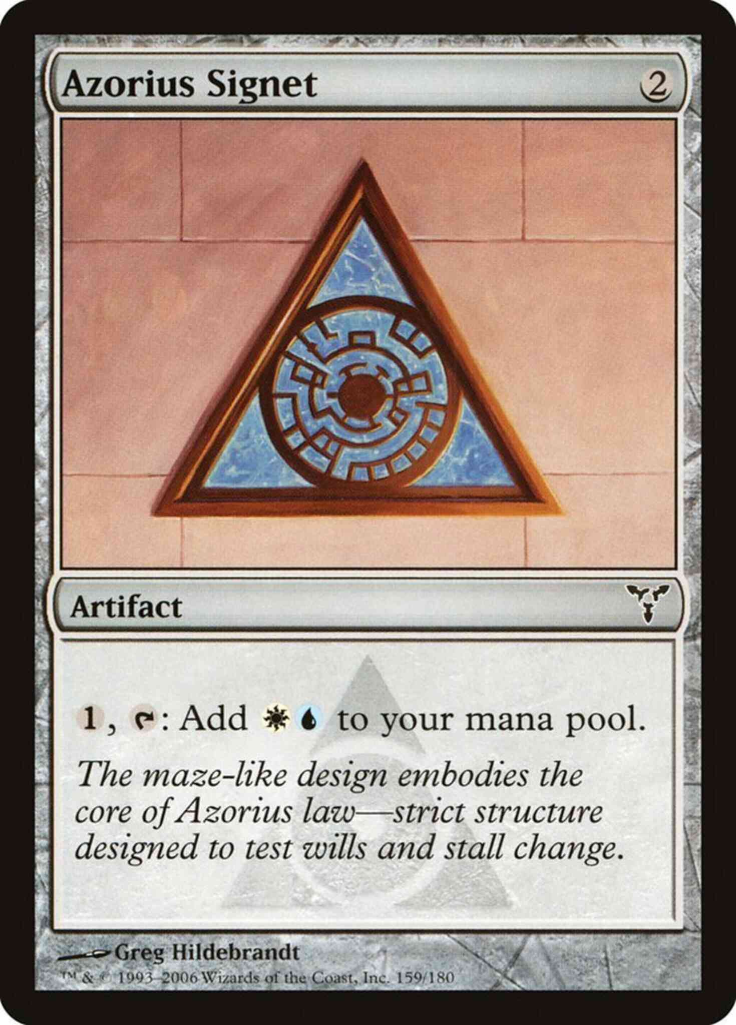 Azorius Signet [159] [Dissension] [Non-Foil]