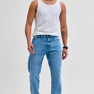 Blue Relaxed Fit Jeans