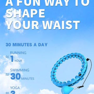Cardio Training Hula Hoop for Her | 1 Year Warranty