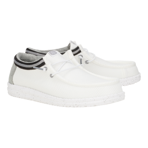 Wally Varsity Jersey - White Grey