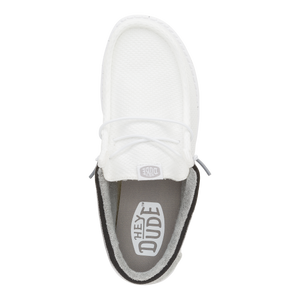 Wally Varsity Jersey - White Grey