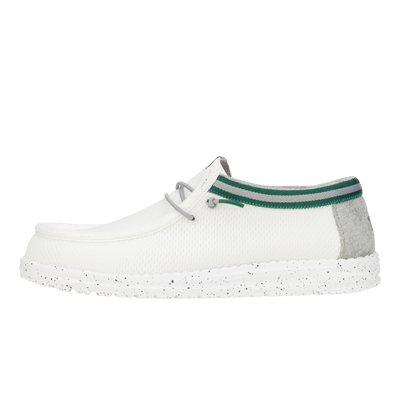 Wally Varsity Jersey - White Green