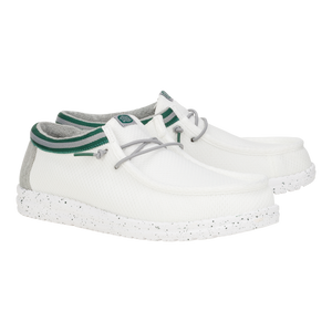 Wally Varsity Jersey - White Green