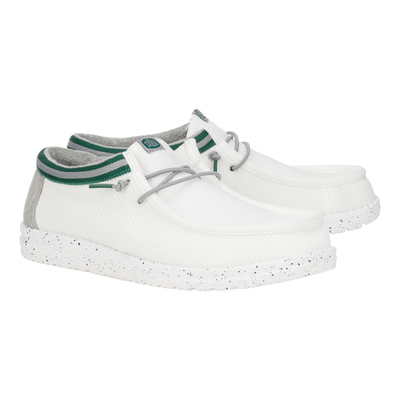 Wally Varsity Jersey - White Green