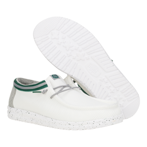 Wally Varsity Jersey - White Green