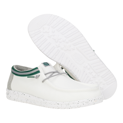 Wally Varsity Jersey - White Green