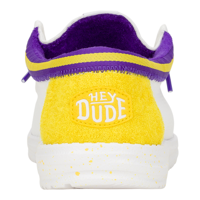 Wally Varsity Jersey - White Yellow