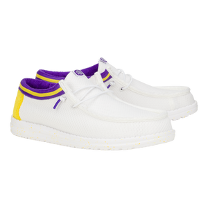 Wally Varsity Jersey - White Yellow