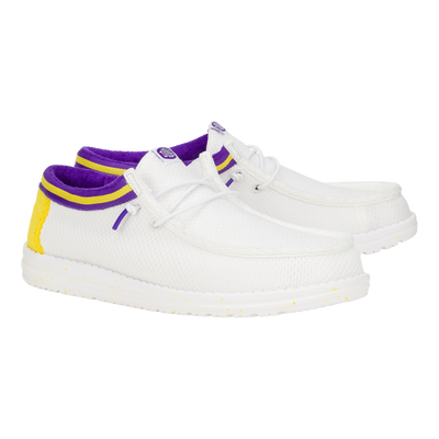 Wally Varsity Jersey - White Yellow