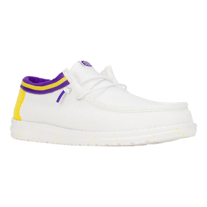 Wally Varsity Jersey - White Yellow