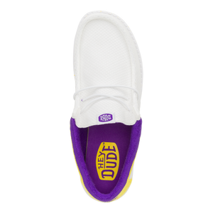 Wally Varsity Jersey - White Yellow