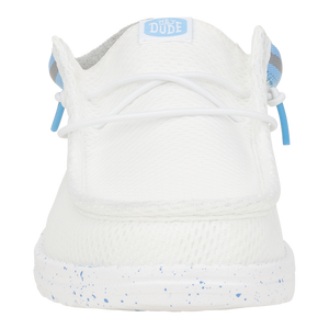 Wally Varsity Jersey - White Blue