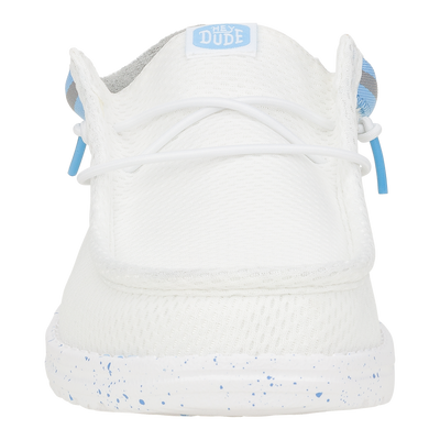 Wally Varsity Jersey - White Blue