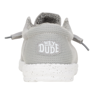 Wally Warmth Knit - Light Grey/White