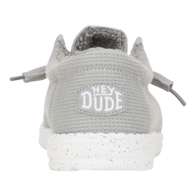 Wally Warmth Knit - Light Grey/White