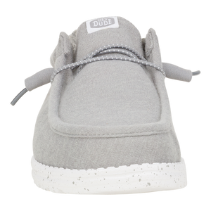 Wally Warmth Knit - Light Grey/White