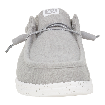 Wally Warmth Knit - Light Grey/White