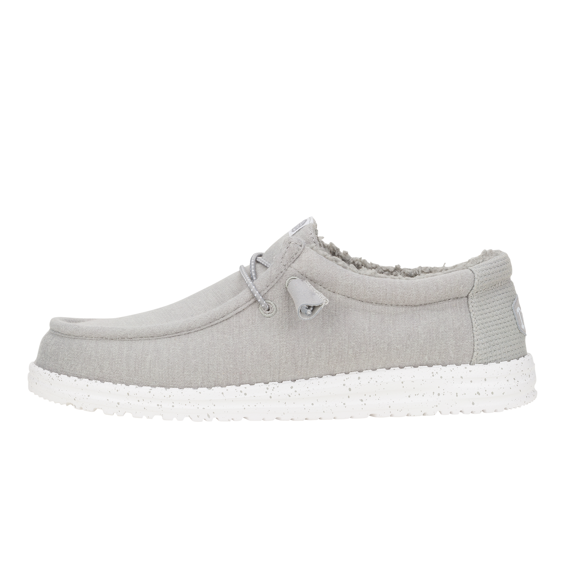 Wally Warmth Knit - Light Grey/White