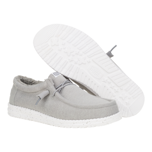 Wally Warmth Knit - Light Grey/White