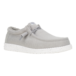 Wally Warmth Knit - Light Grey/White
