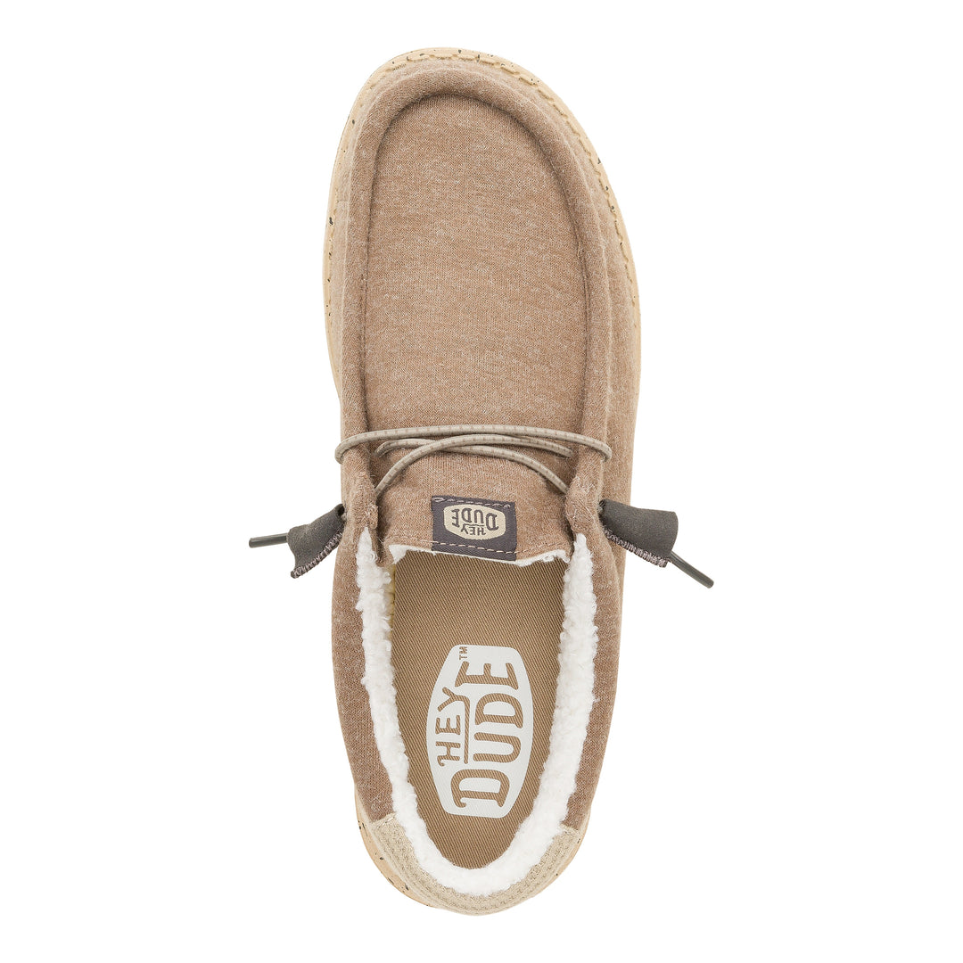 Wally Warmth Knit - Beige/White