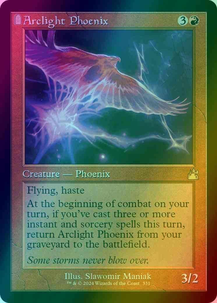 Arclight Phoenix [331] [Retro Frame] [Ravnica Remastered] [Foil]