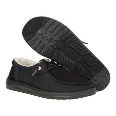 Wendy Brushed Cozy - Black/Black