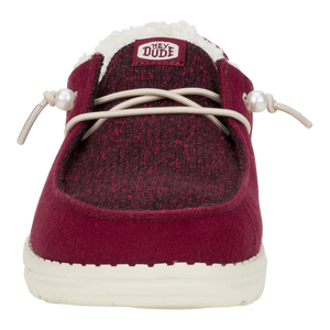 Wendy Brushed Cozy - Crimson