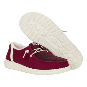 Wendy Brushed Cozy - Crimson